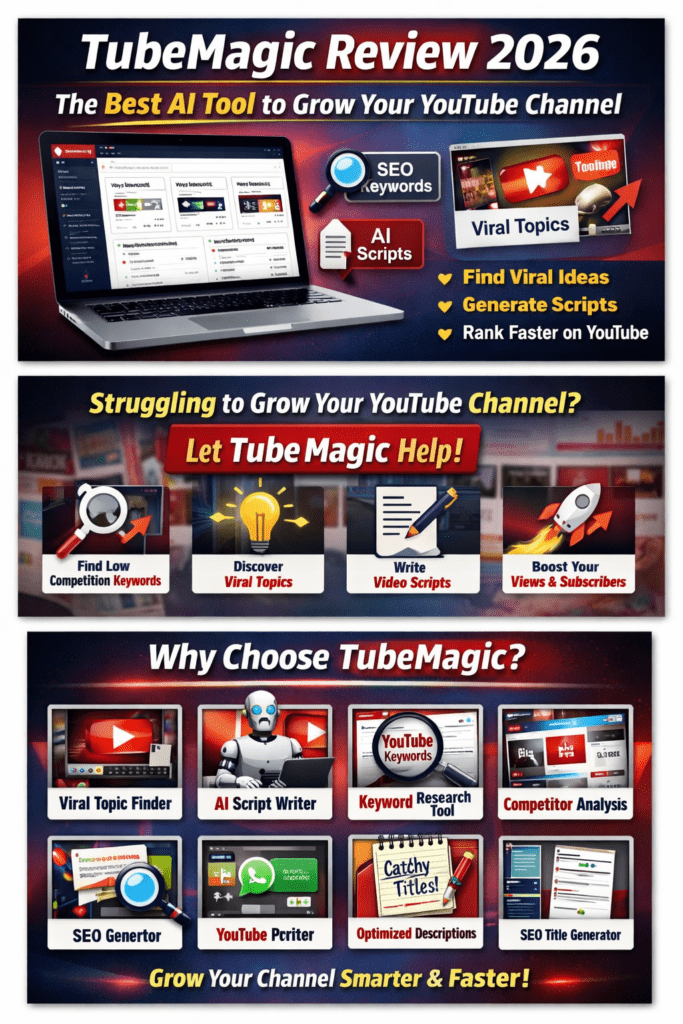 TubeMagic Review 2026 AI YouTube Growth Tool